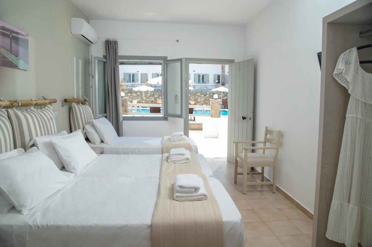 נאוסה Summer Shades Hotel - Ex Arkoulis מראה חיצוני תמונה