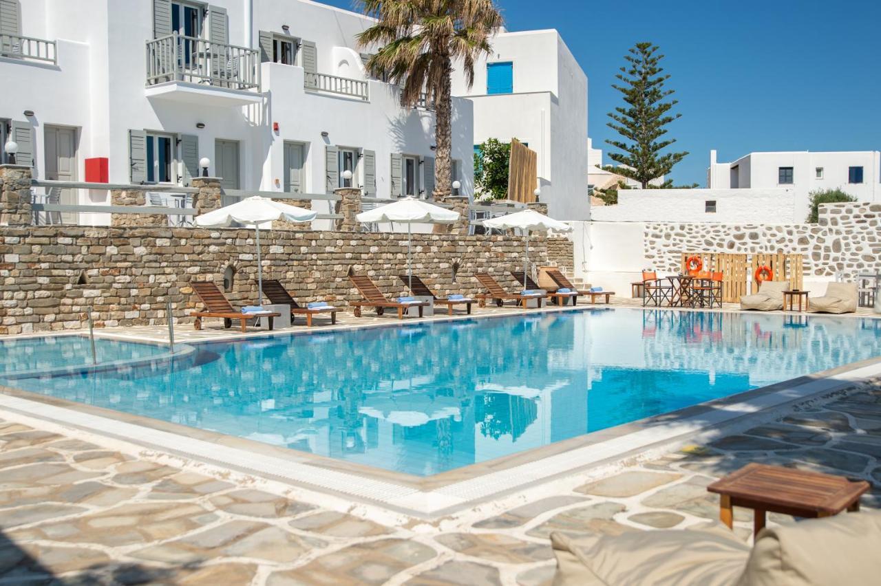 נאוסה Summer Shades Hotel - Ex Arkoulis מראה חיצוני תמונה