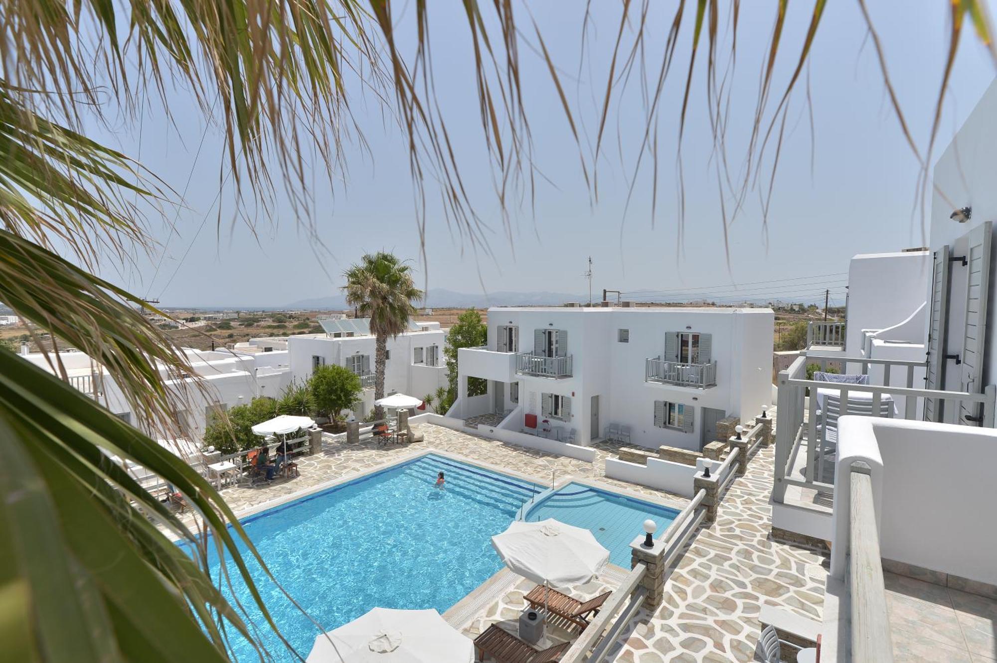 נאוסה Summer Shades Hotel - Ex Arkoulis מראה חיצוני תמונה