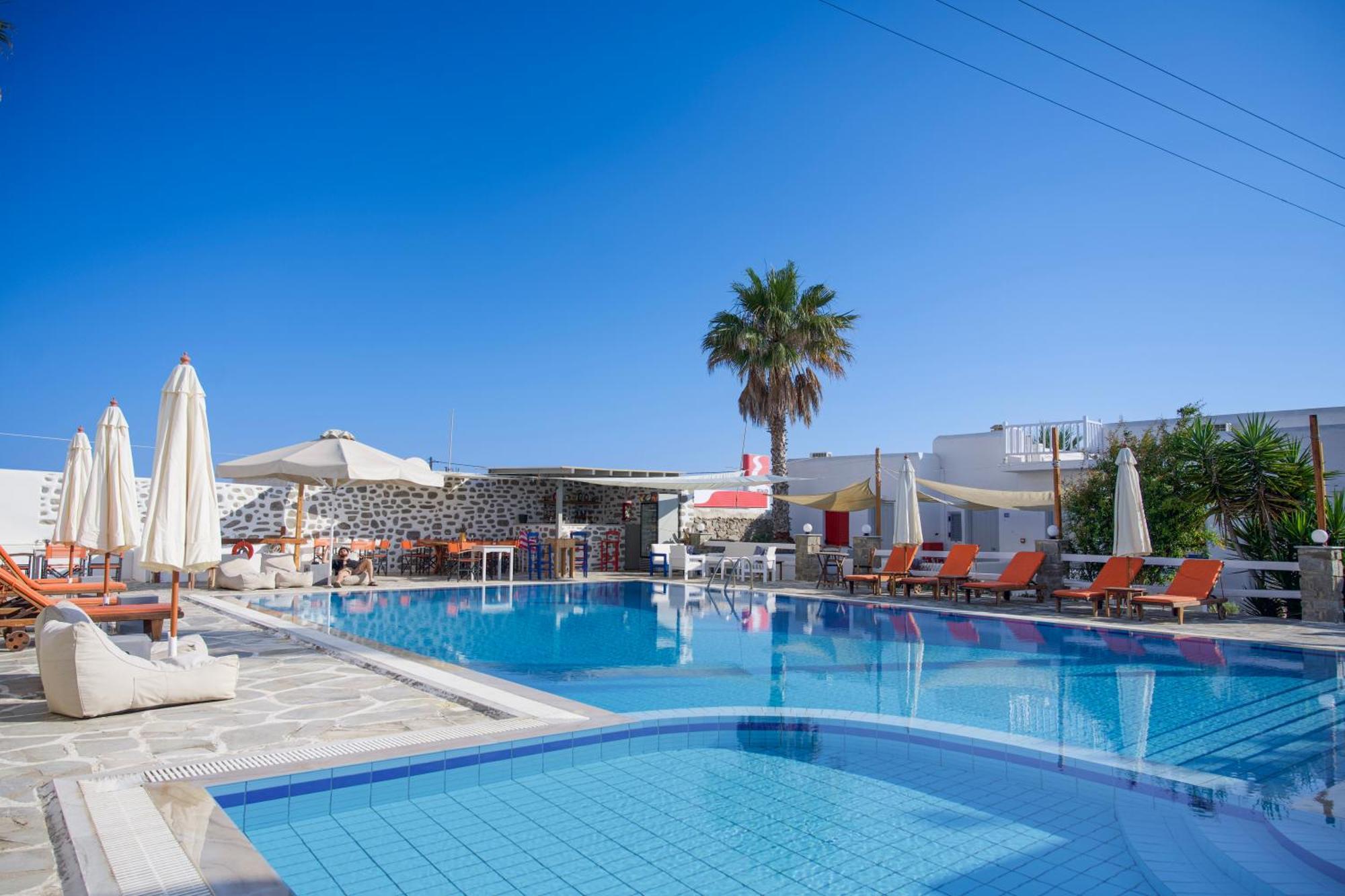 נאוסה Summer Shades Hotel - Ex Arkoulis מראה חיצוני תמונה