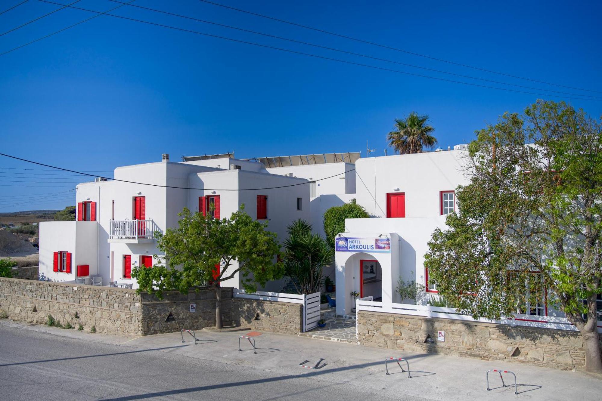 נאוסה Summer Shades Hotel - Ex Arkoulis מראה חיצוני תמונה