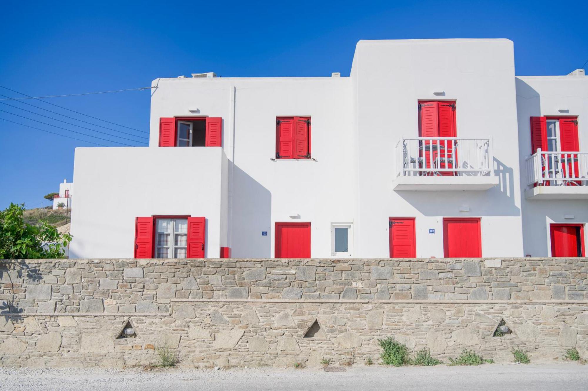 נאוסה Summer Shades Hotel - Ex Arkoulis מראה חיצוני תמונה